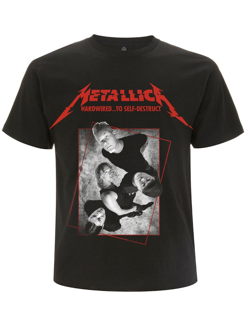 Metallica Hardwired Band Concrete T-Shirt