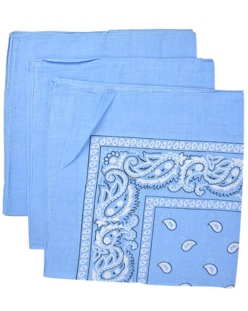 Paisley Bandana Light Blue MSTRDS