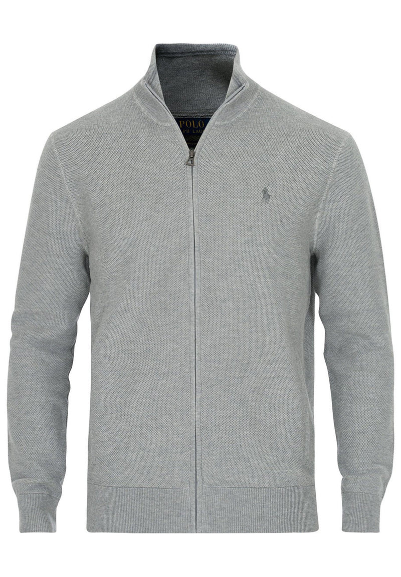 Polo Ralph Lauren Cotton Mesh Full-Zip Cardigan hos Stillo