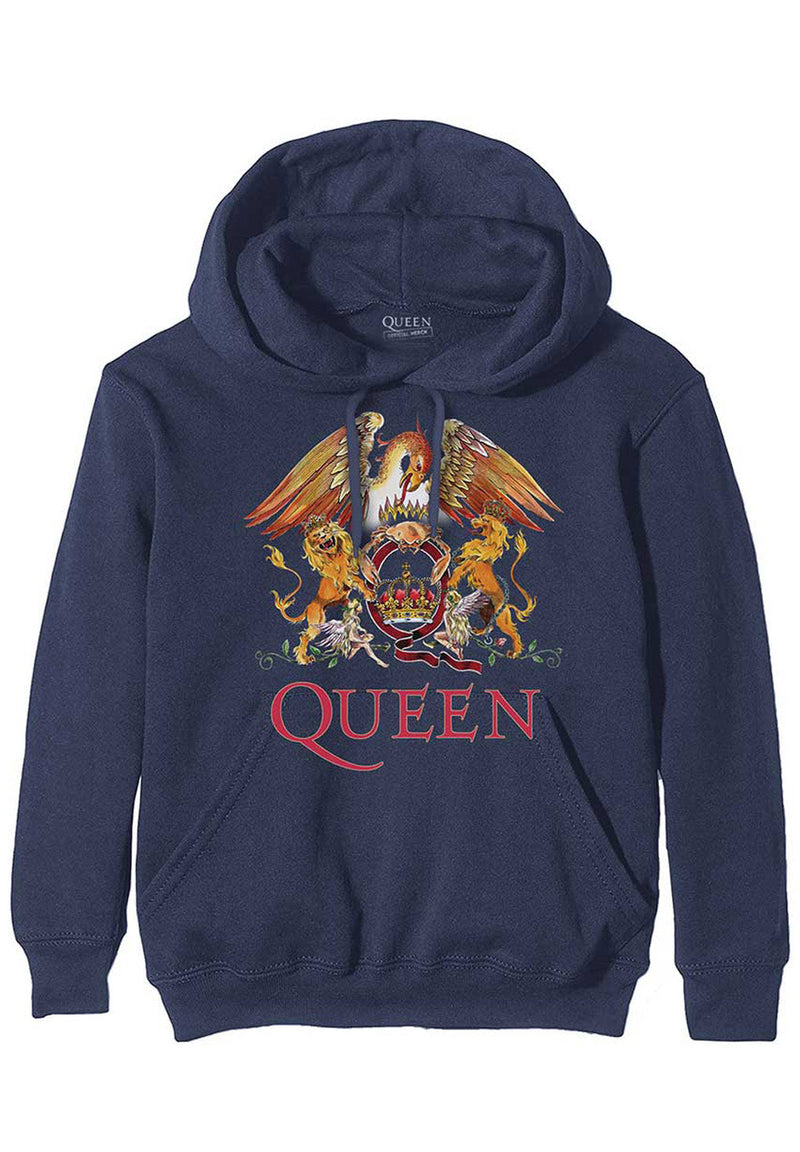Queen Classic Crest Logo Hoody hos Stillo