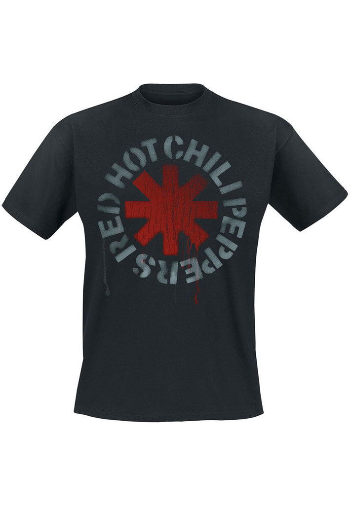 Red Hot Chili Peppers Stencil T-Shirt hos Stillo