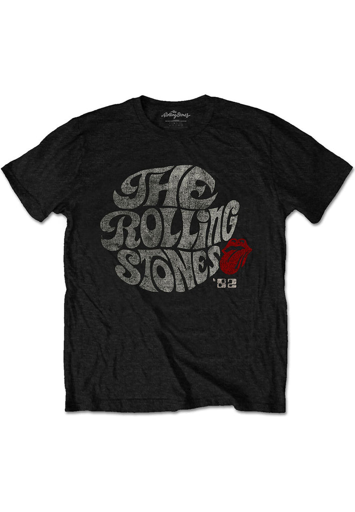 Rolling Stones Swirl Logo 82 T-Shirt hos Stillo