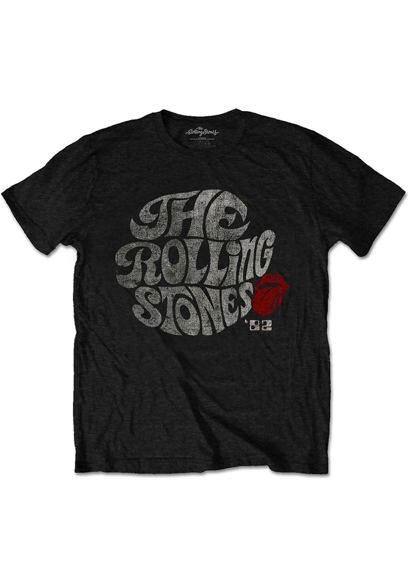 Rolling Stones Swirl Logo 82 T-Shirt hos Stillo