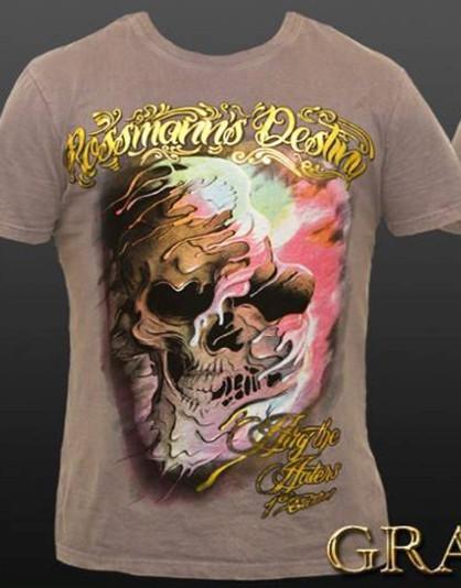 Rossmanns Destiny Colored Skull T-Shirt hos Stillo
