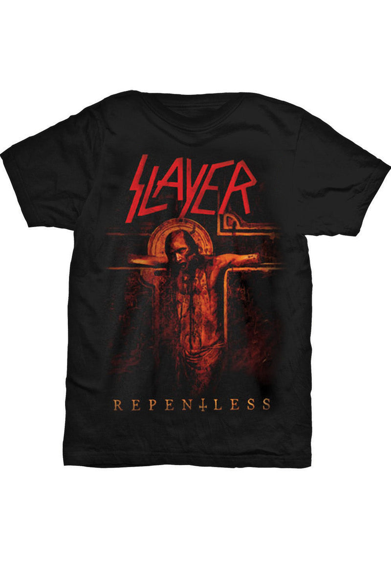 Slayer Crucifix T-Shirt hos Stillo
