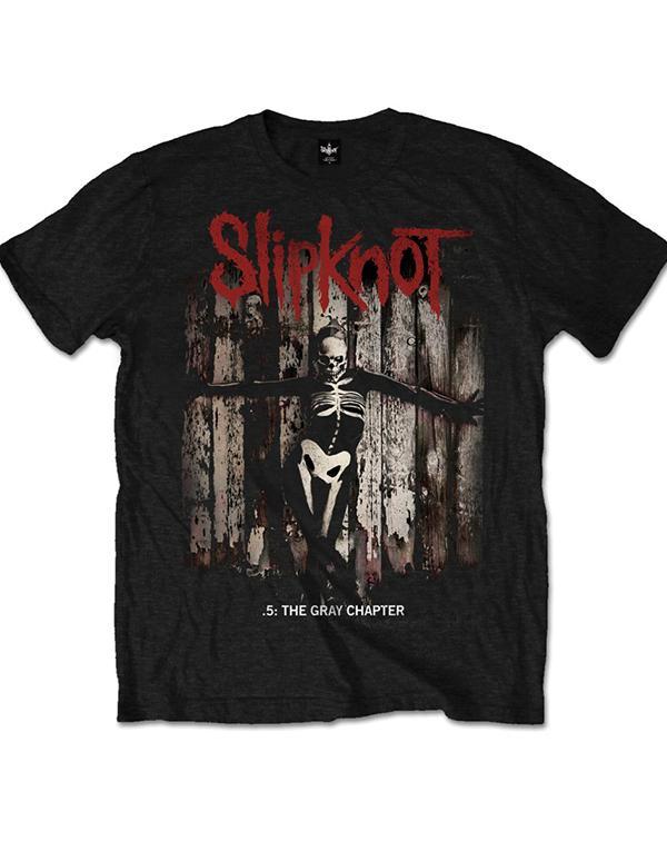 Slipknot 5th The Gray Chapter Album T-Shirt hos Stillo