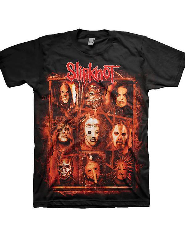 Slipknot Rusty face T-Shirt hos Stillo