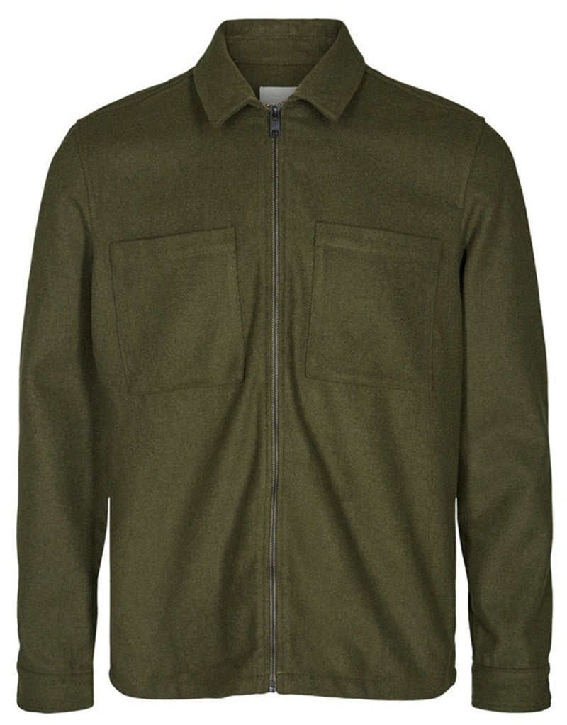 !Solid Four Overshirt