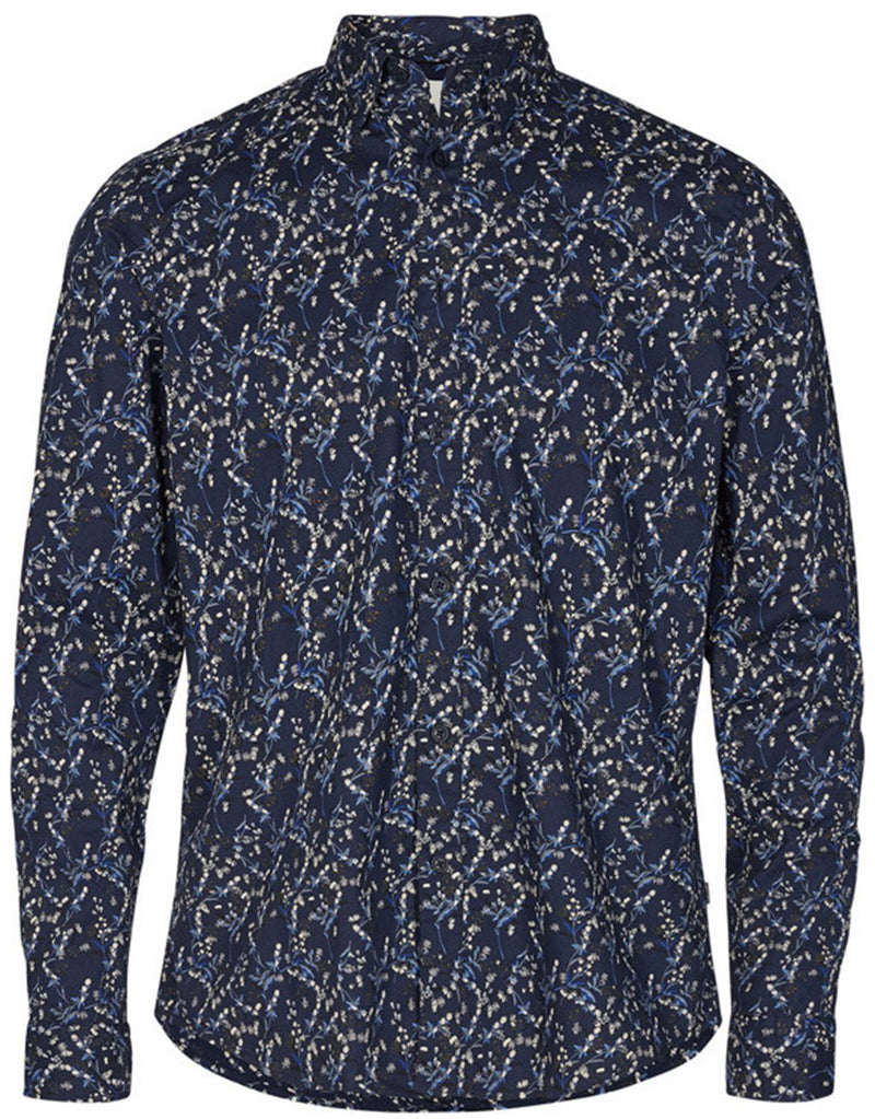 !Solid Tyler L/S BU AOP Shirt