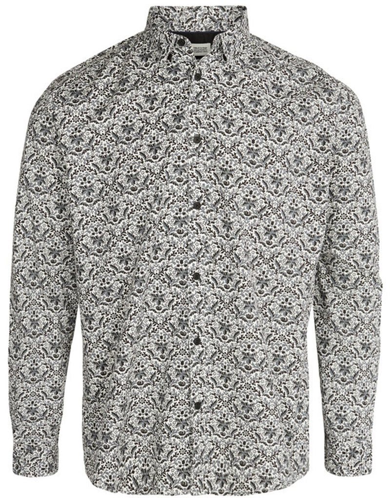 !Solid Tyler L/S BU AOP Shirt