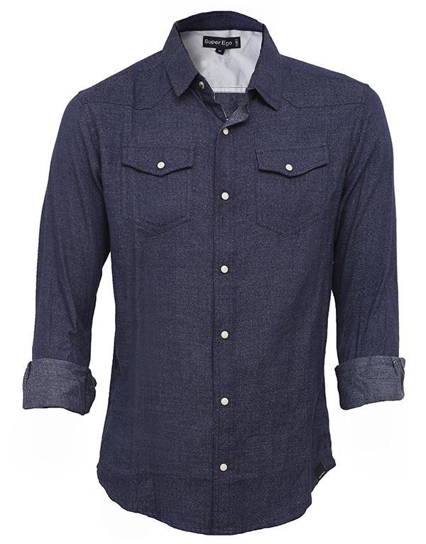 Super Ego Denim look Shirt hos Stillo