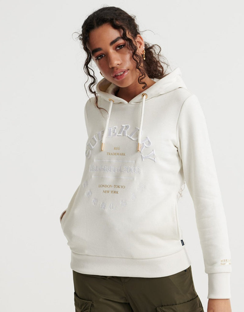 Superdry Lady Applique Serif Hoodie SuperDry