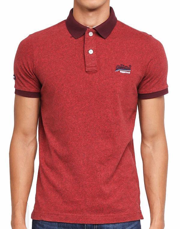 SuperDry Cali Ringer S/S Polo hos Stillo