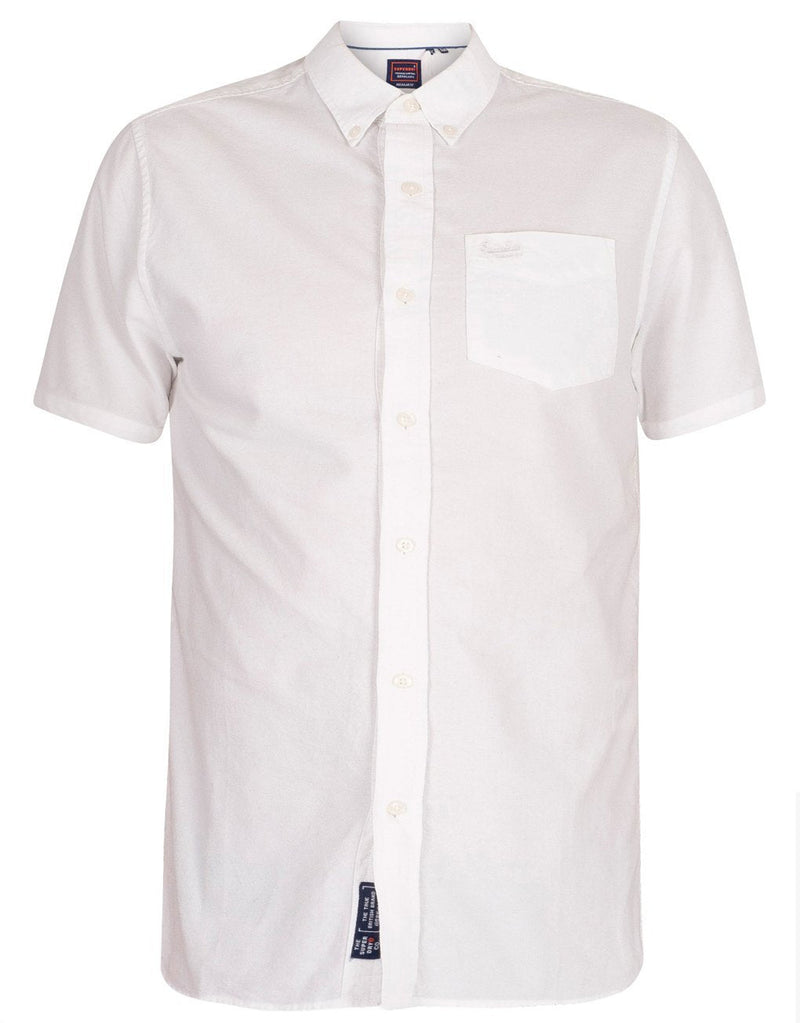 Superdry Classic University Oxford Short Sleeved Shirt SuperDry