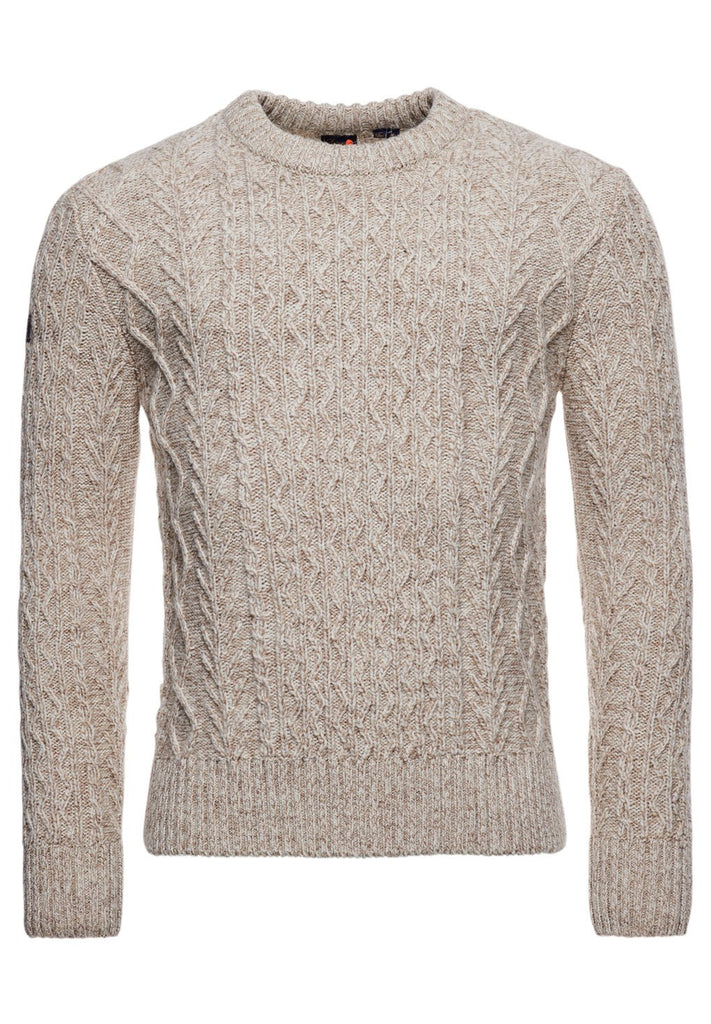 Superdry Jacob Cable Sweater hos Stillo