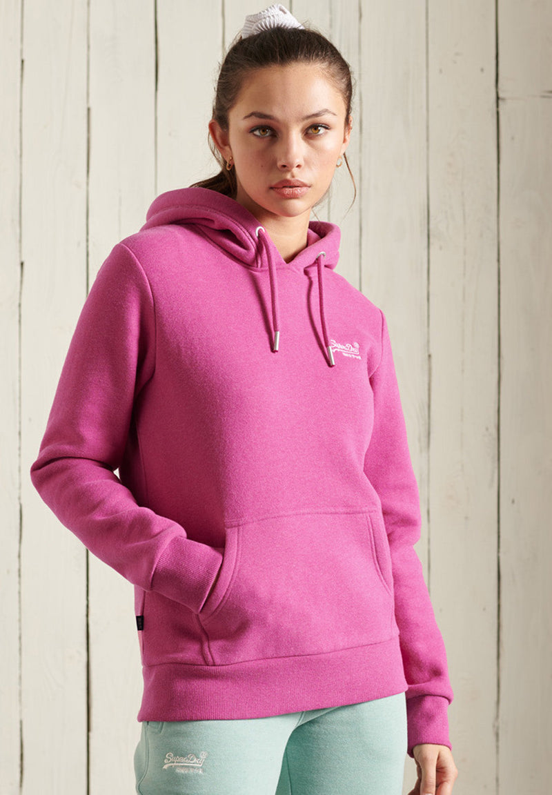 Superdry Lady Orange Label Classic Hoodie hos Stillo