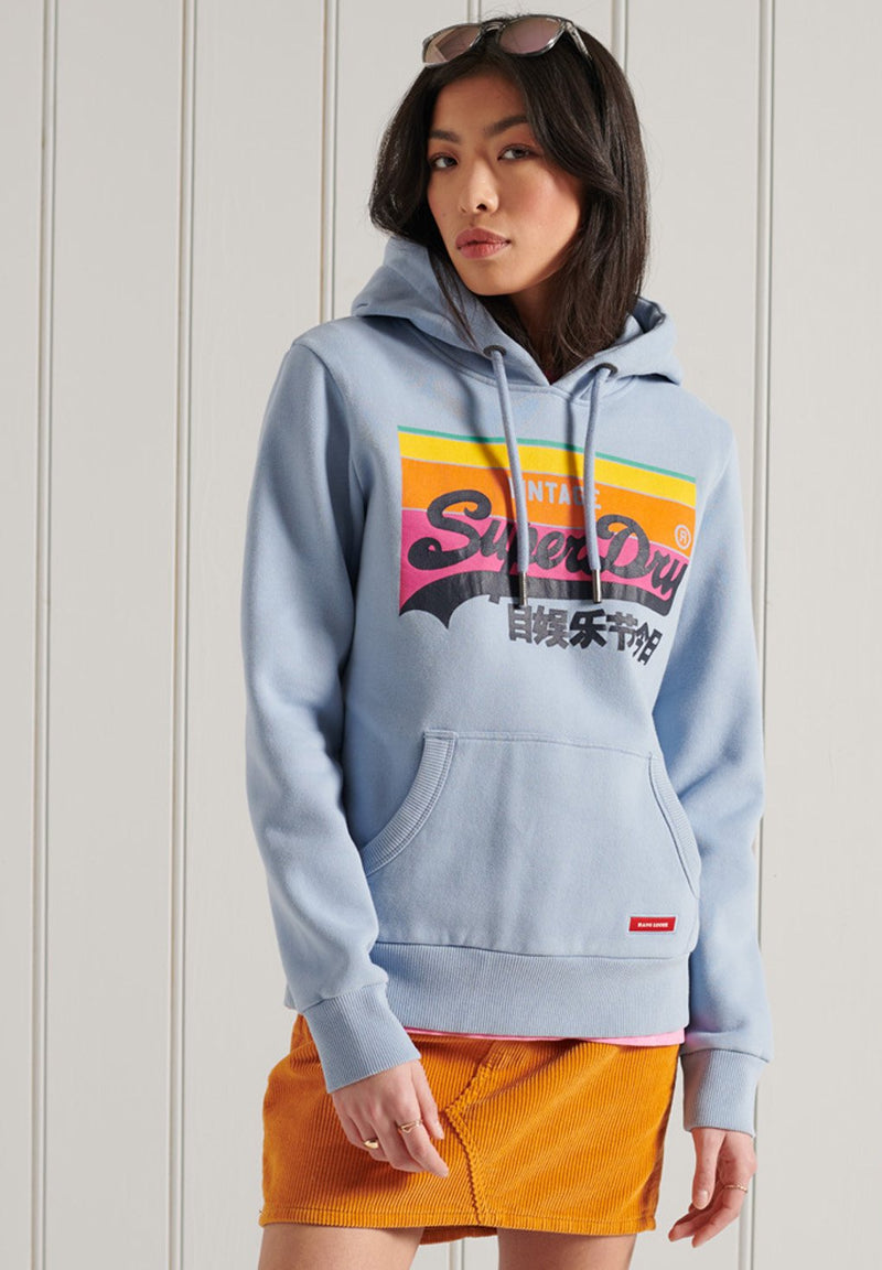 Superdry Lady Vintage Logo Cali Hoodie hos Stillo