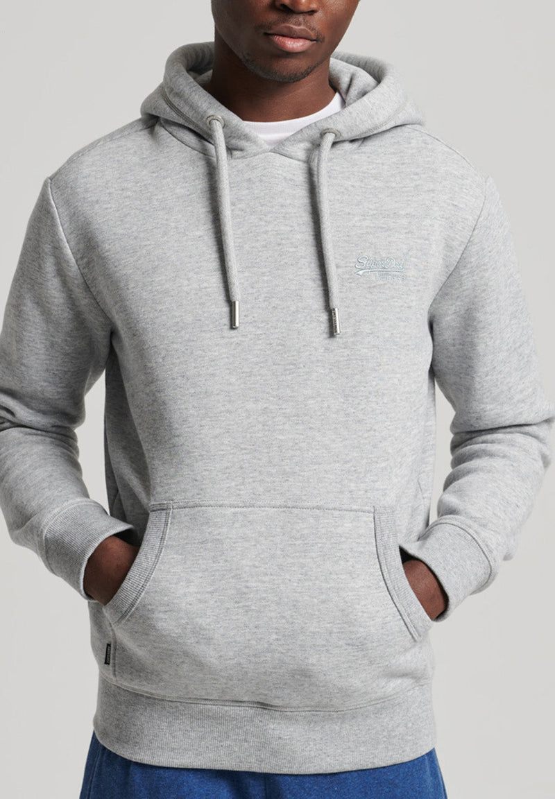 Superdry Organic Cotton Vintage Logo Embroidered Hoodie hos Stillo