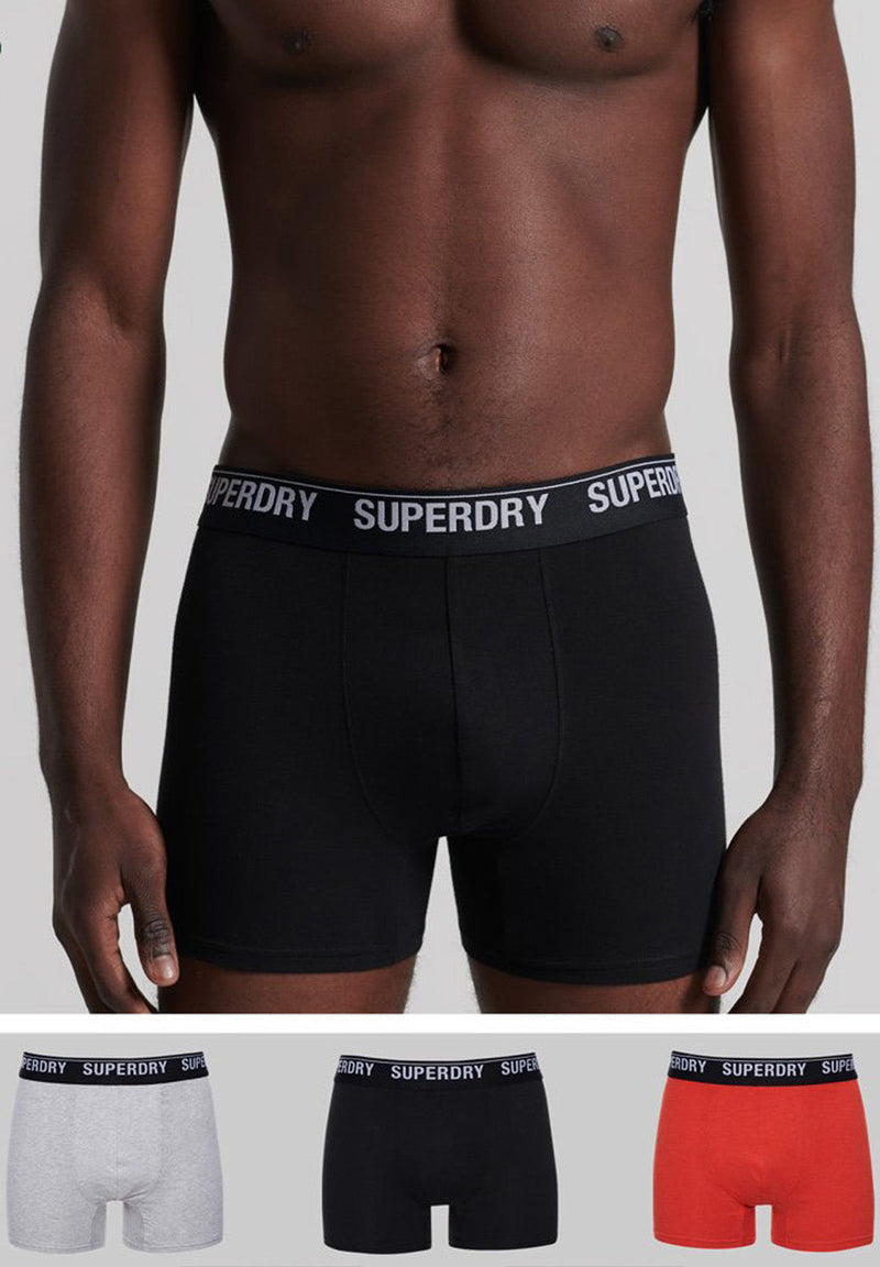 Superdry Sport Boxers triple pakke (3par) hos Stillo
