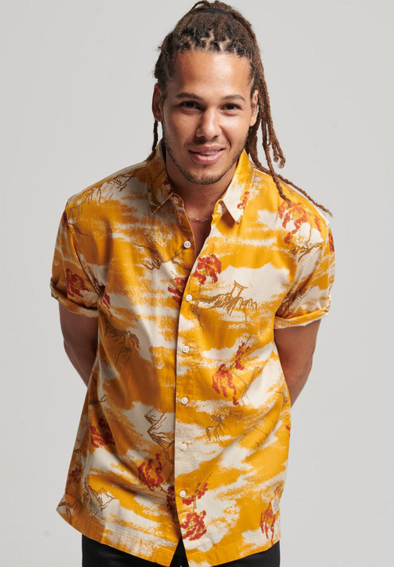 Superdry Vintage Short Sleeve Hawaiian Shirt hos Stillo
