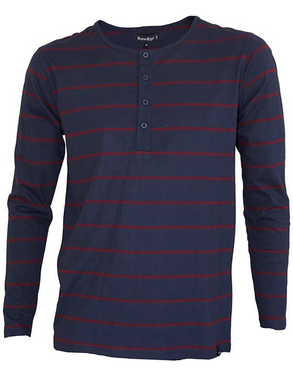 SuperEgo Henley Longsleeve hos Stillo