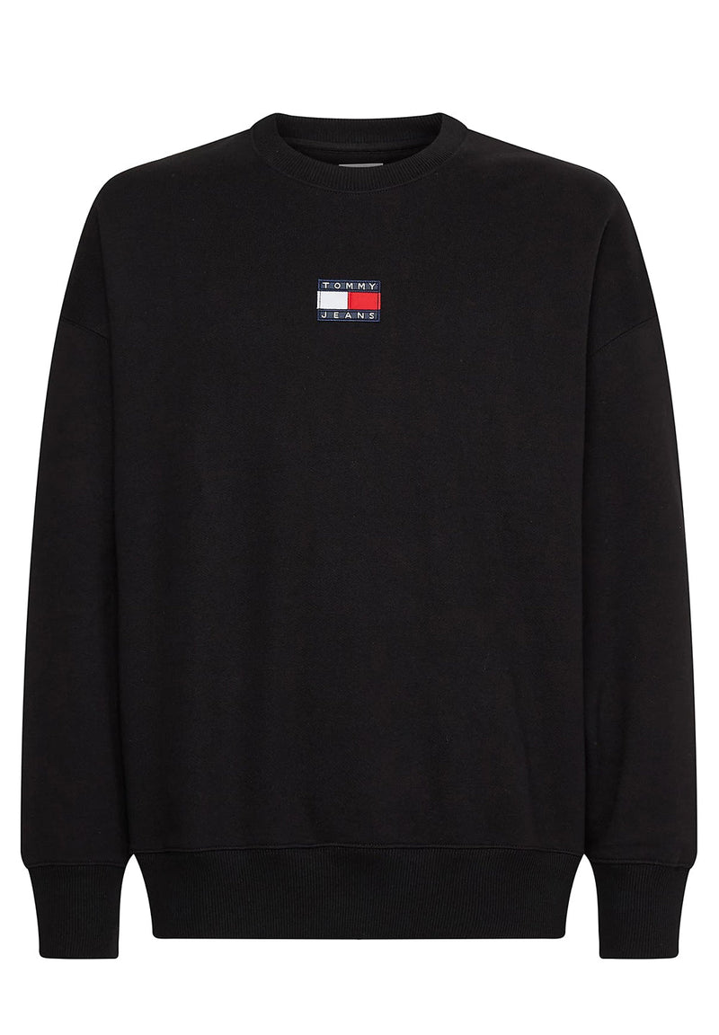 Tommy Hilfiger Jeans Badge Crew neck Sweatshirt hos Stillo