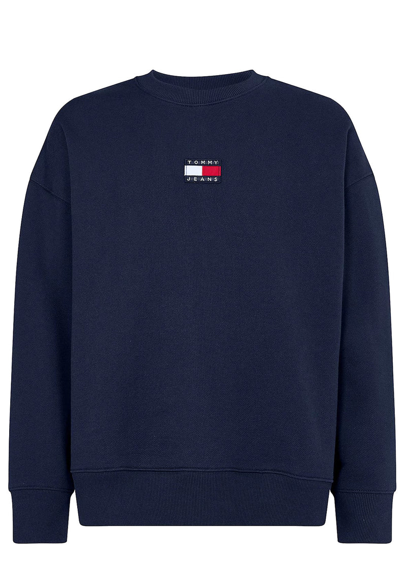 Tommy Hilfiger Jeans Badge Crew neck Sweatshirt hos Stillo