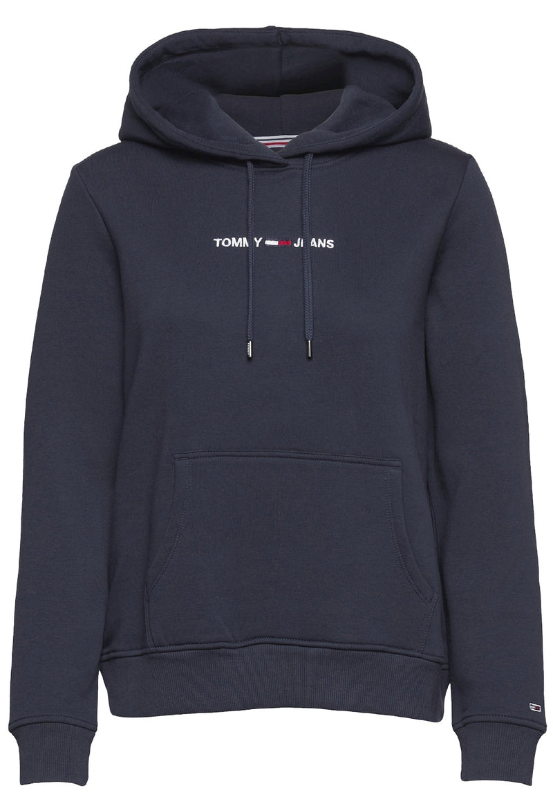 Tommy Hilfiger Jeans TJM Linear Logo Hoodie hos Stillo
