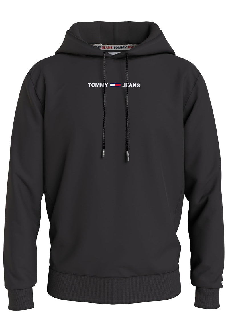 Tommy Hilfiger Jeans TJM Linear Logo Hoodie hos Stillo