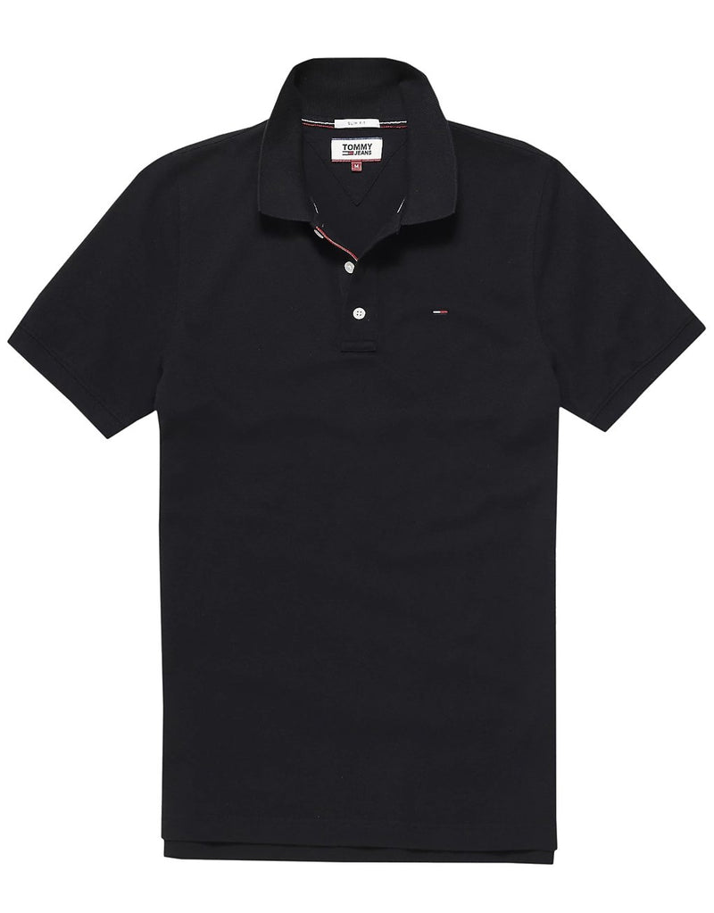 Tommy Hilfiger Organic Cotton Fine Pique Slim Polo hos Stillo