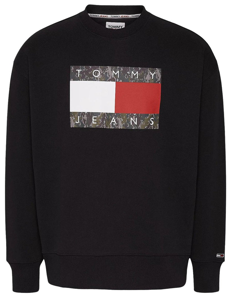 Tommy Hilfiger TJM Camo Flag Sweatshirt hos Stillo