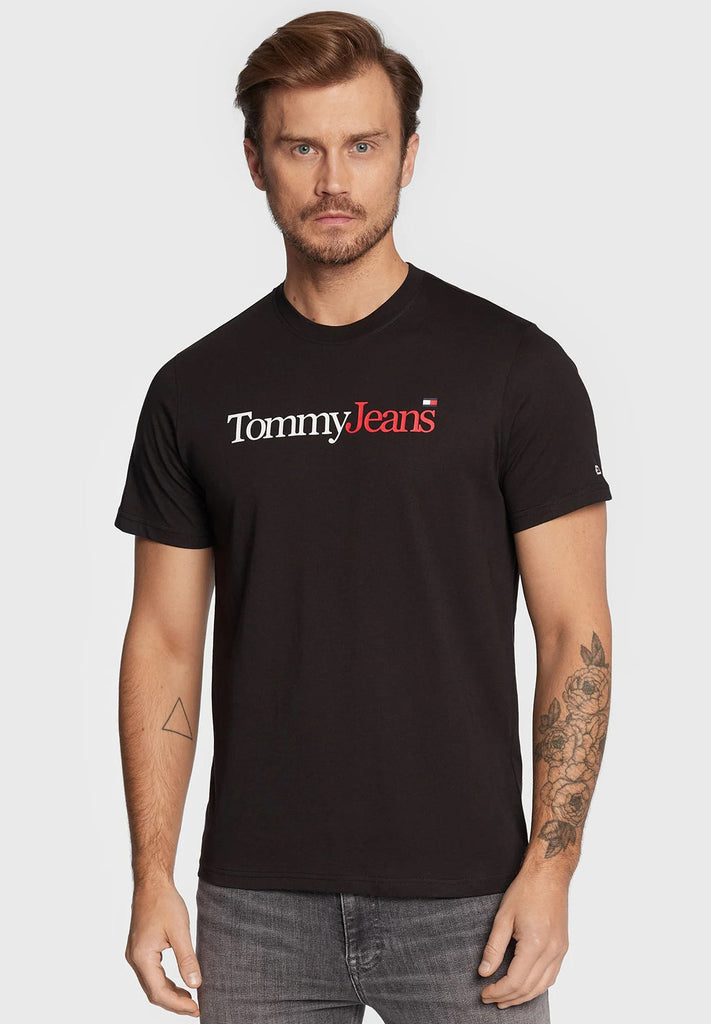 Tommy jeans multi shop logo t shirt