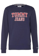 Reg TJM Stillo Sweatshirt Crew Tommy Entry Twilight Hilfiger Graphic Navy –
