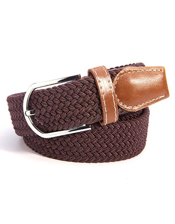 Unisex Canvas Elastic Belt hos Stillo