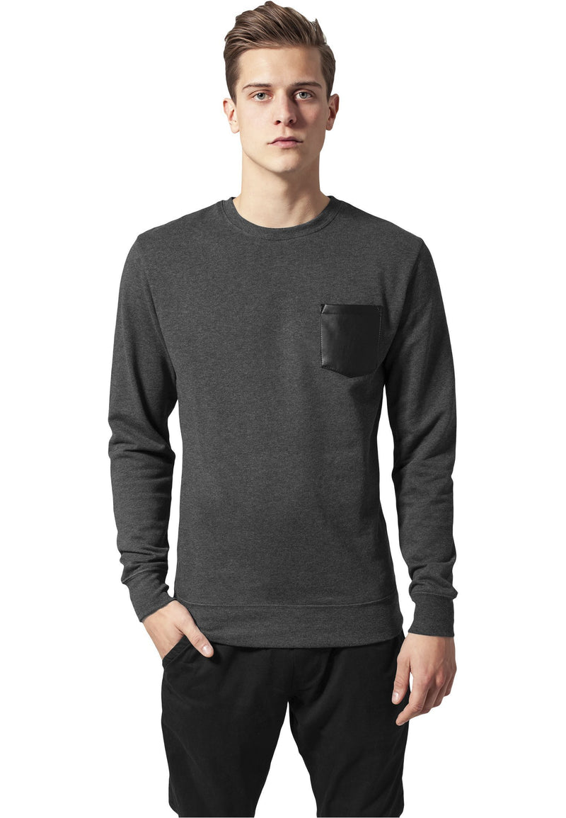 Urban Classics Contrast Pocket Crewneck