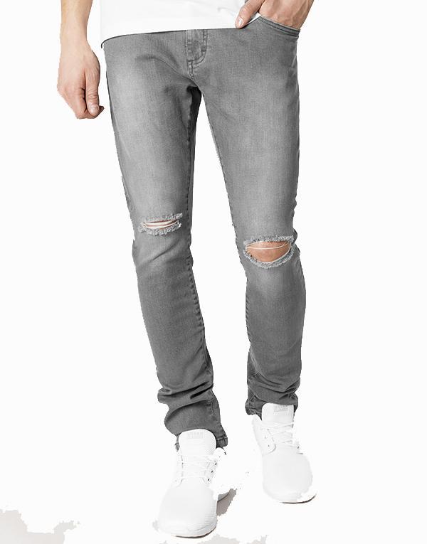 Urban Classics Knee Cut Pants hos Stillo