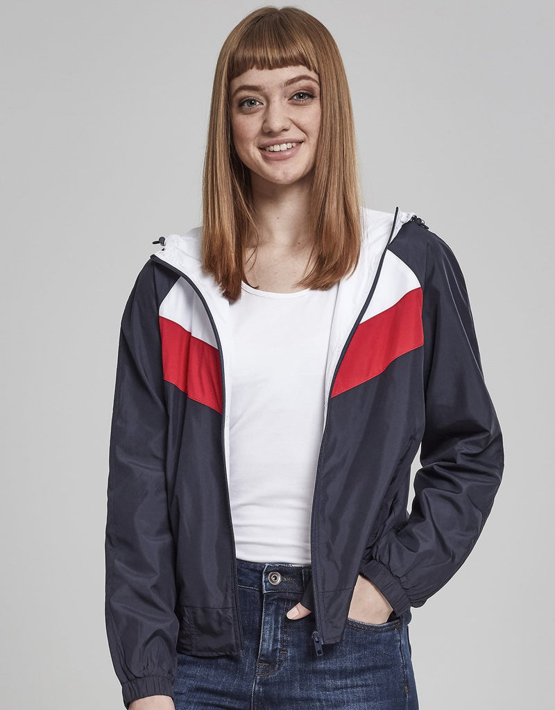 Urban Classics Ladies 3-Tone Windbreaker hos Stillo