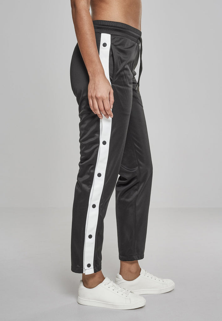 Button up track sales pants