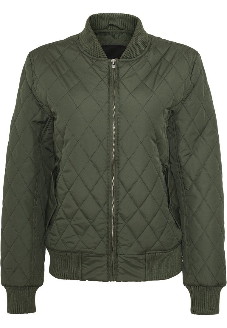 Urban Classics Ladies Diamond Quilt Nylon Jacket