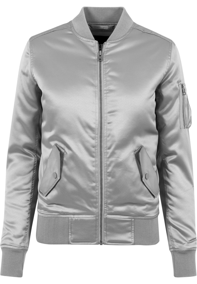 Urban Classics Ladies Satin Bomber Jacket