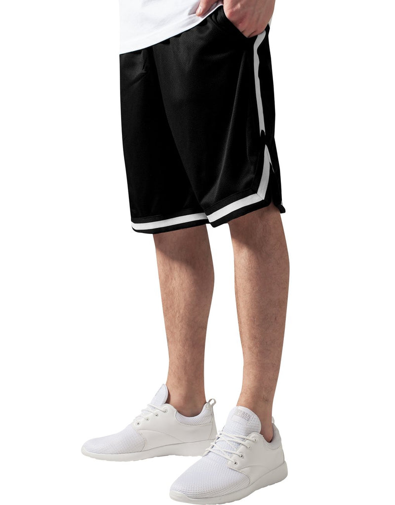 Urban Classics Stripes Mesh Shorts hos Stillo