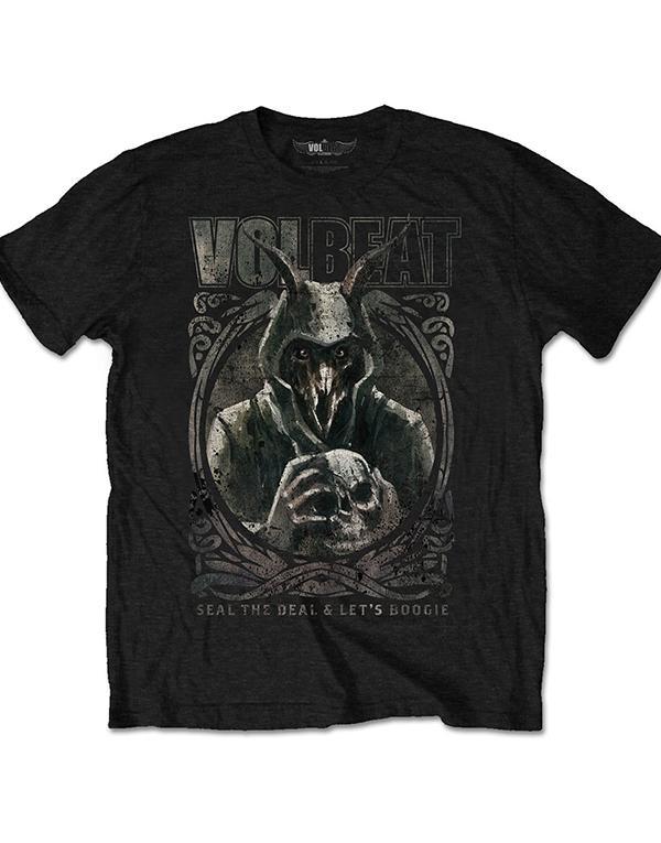 Volbeat Goat with skull T-Shirt hos Stillo